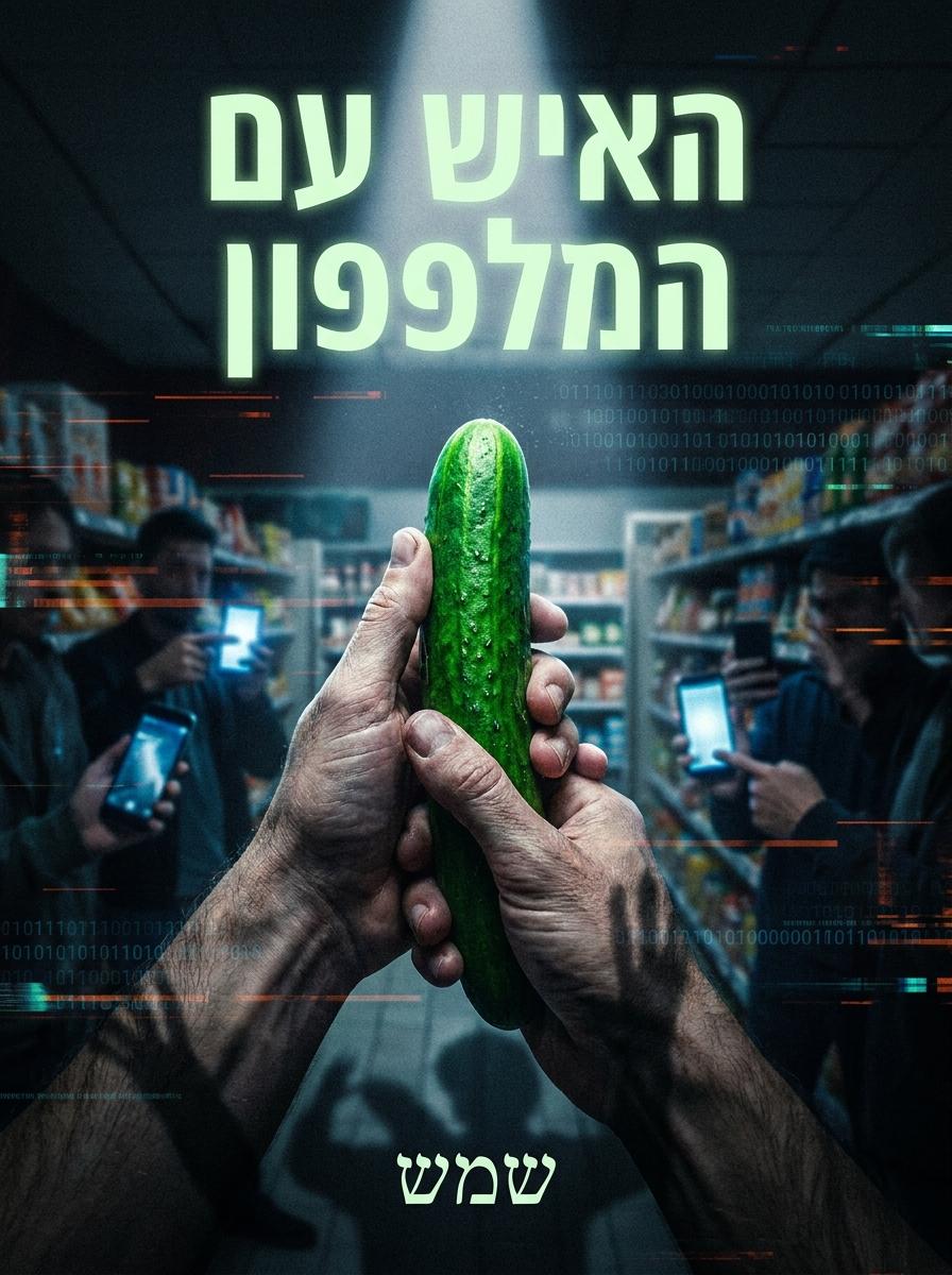 האיש עם המלפפון